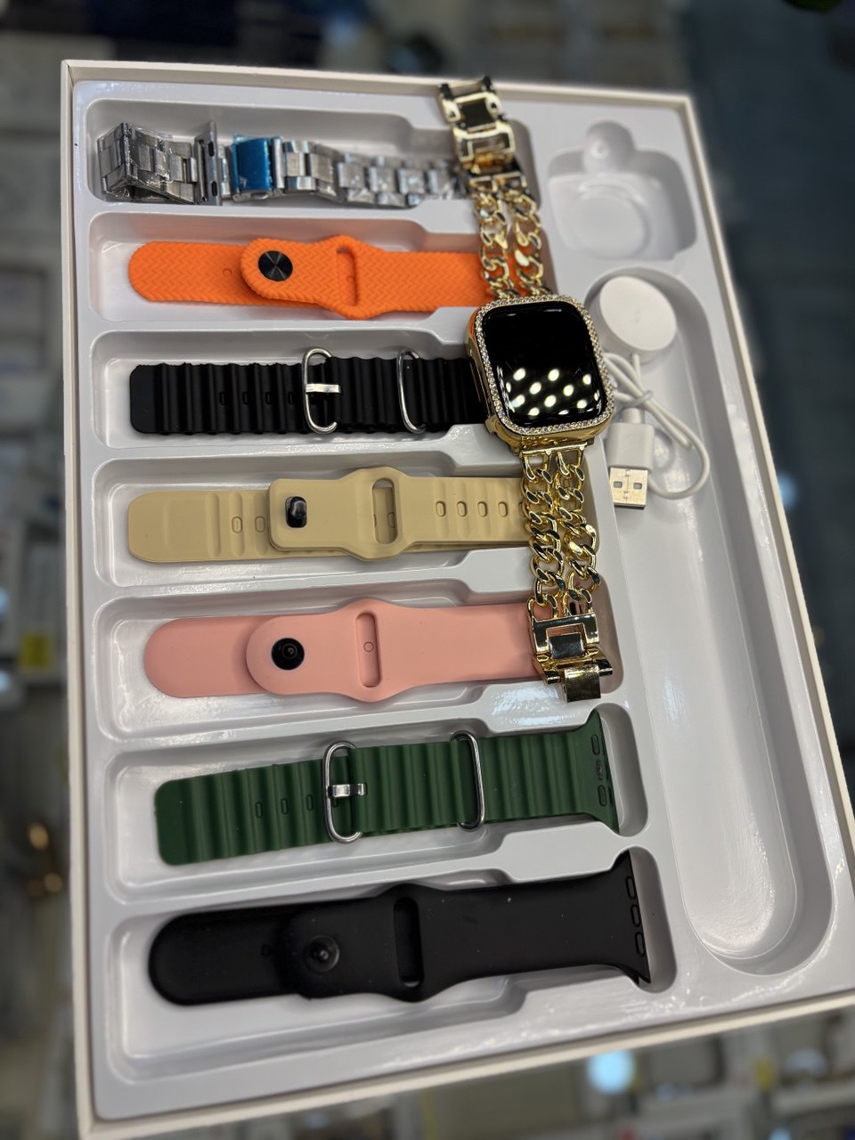 ساعت هوشمند مدل بند کارتیر