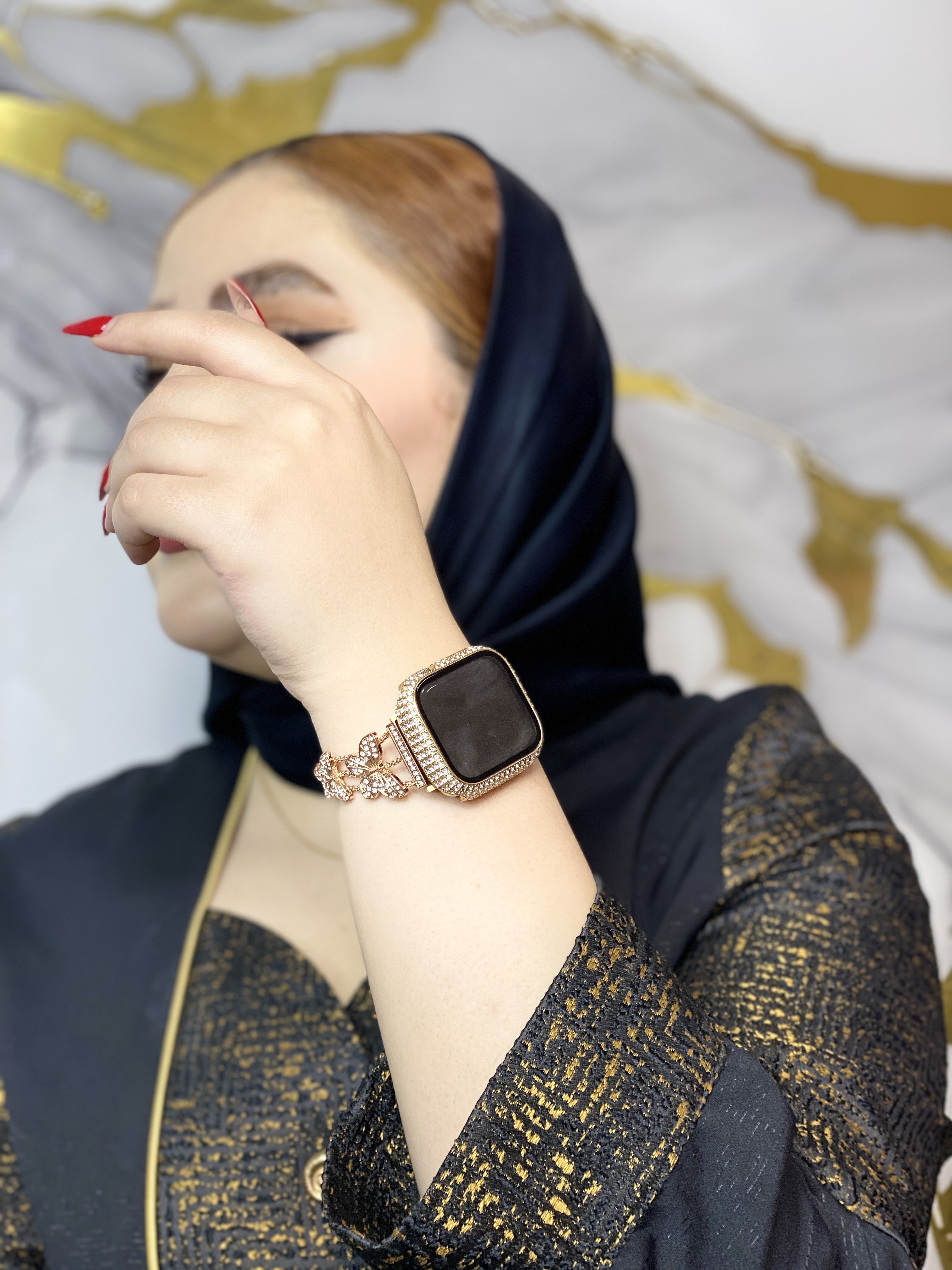 ساعت هوشمند طرح بند پروانه ای+۳بند